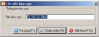 hướng dẫn quản lý danh mục khu vực