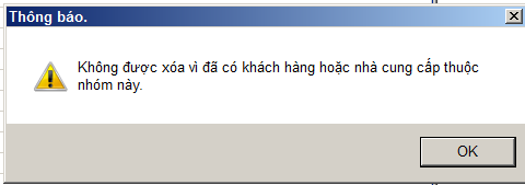 không được xóa nhóm này