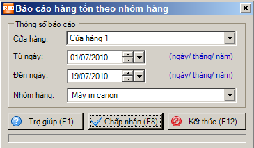 chọn ng&agrave;y xem b&aacute;o c&aacute;o