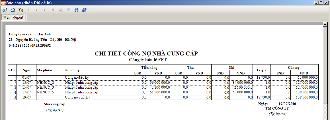 b&aacute;o c&aacute;o c&ocirc;ng nợ nh&agrave; cung cấp  mẫu 1