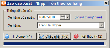 thiết lập b&aacute;o c&aacute;o
