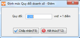 Quản lý danh mục tỷ giá