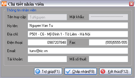 nhan vien quan ly