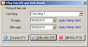 tổng hợp kết quả kinh doanh